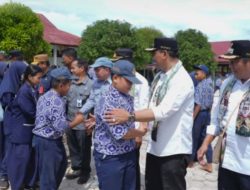 SMP 1 Benangin Terima Bantuan Teknologi