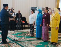 Bupati Shalahuddin Lantik Pengurus PKK, GOW, Bunda PAUD dan Dekranasda