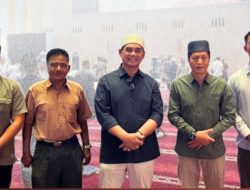 Bupati Barito Utara Salat Jumat di Masjid Istiqlal di Tengah Agenda Jakarta