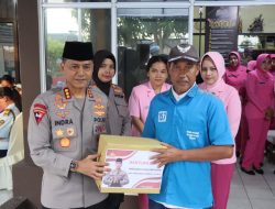 Ramadhan Berkah, Polresta Tanjungpinang Berbagi Takjil dan Bantuan Sosial