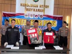 Satresnarkoba Polres Way Kanan Amankan 200 Gram Sabu-Sabu