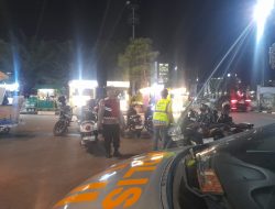 Jelang Lebaran, Polsek Tanjungpinang Kota Gencarkan Sosialisasi Layanan 110 dan Patroli Malam