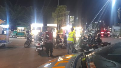 Jelang Lebaran, Polsek Tanjungpinang Kota Gencarkan Sosialisasi Layanan 110 dan Patroli Malam