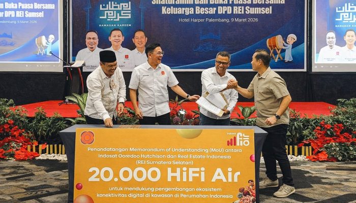 Indosat dan REI Sumatera Selatan Hadirkan HiFi Air di Area Perumahan