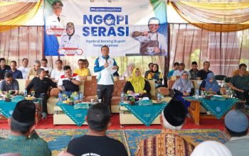 Ngopi Serasi ke-24 Digelar di Tanjung Dalam, Bupati Pringsewu Serap Aspirasi dan Tinjau UMKM