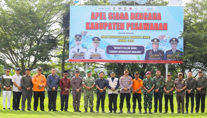 Gelar Apel Siaga Bencana, Pemkab Pesawaran Perkuat Kesiapsiagaan Hadapi Ancaman Bencana