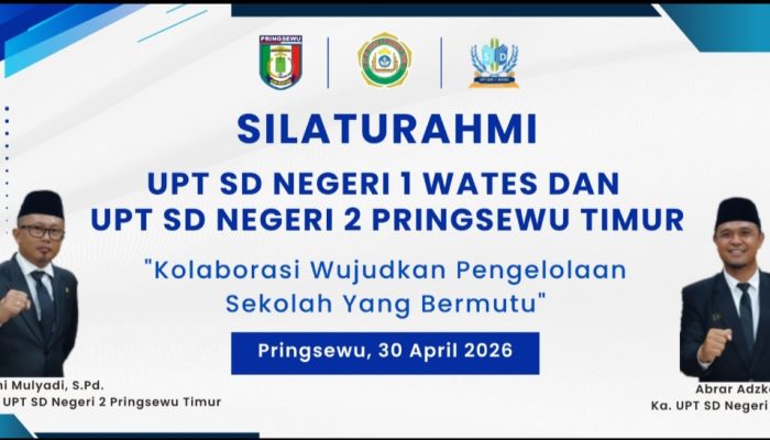 Kolaborasi Dua SD Negeri di Pringsewu, Perkuat Pengelolaan Sekolah Bermutu