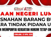 Kejari Lumajang Musnahkan Barang Bukti 108 Perkara, Didominasi Kasus Narkotika