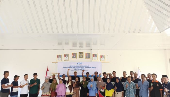 Optimalkan Potensi Lokal, YBM BRILiaN BRI Region 5 Bandar Lampung Salurkan Zakat Pertanian dan Gelar Pelatihan Strategis bagi Petani Metro