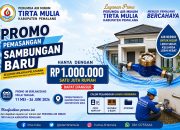 Perumda Tirta Mulia Pemalang Buka Promo Sambungan Air Rp1 Juta