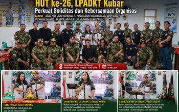 HUT ke-26, LPADKT Kubar Perkuat Soliditas dan Kebersamaan Organisasi