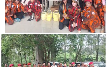 PAC Pemuda Pancasila Kecamatan Lawang Hadir dalam Proses Kremasi Pengurus  Pemuda Pancasila Jatim