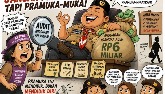 Dugaan Penyalahgunaan Jabatan di Pramuka Aceh Disorot, Aktivis Perempuan Minta Audit Anggaran kwarda Aceh