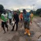 Wabup Nadirsyah Kobarkan Semangat Gotong Royong, Jalan Rusak di Margo Mulyo Mulai Dibenahi Bersama Warga