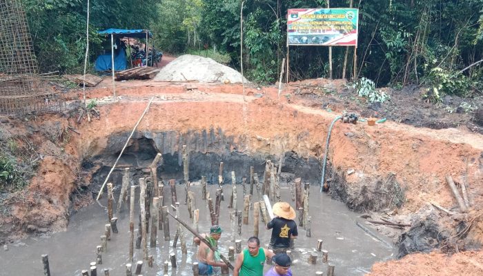 Jembatan Armco Terus Dikebut, Petani Ucapkan Terima Kasih Telah Mudahkan Sarana Distribusi Hasil Pertanian