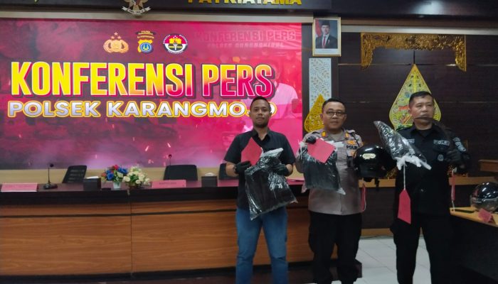 Polsek Karangmojo Ungkap Kasus Pengeroyokan dengan Celurit, 5 Pelaku Diamankan