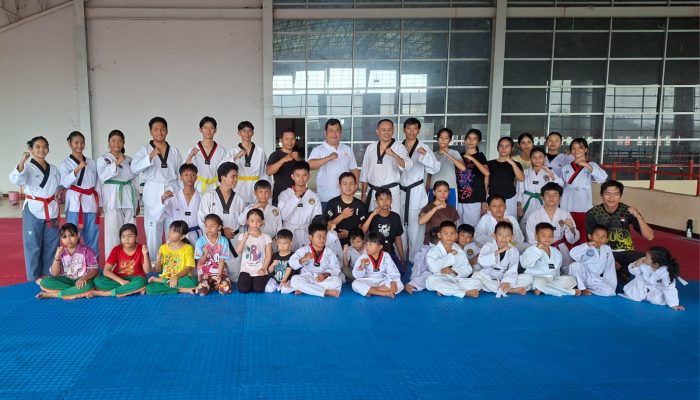 Pelatih Taekwondo Kubar Apresiasi Kunjungan Ketua KONI, Atlet Makin Termotivasi Hadapi Porprov