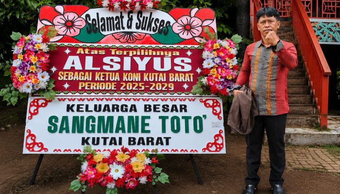 Komunitas Sangmane Toto Dukung Penuh Alsiyus Pimpin KONI Kutai Barat