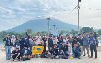 PKC PMII Lampung Gelar Movement Gathering dan Bakti Sosial di Desa Tejang Pulai Sebesi, Angkat Nilai Tri Hablum