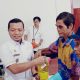 Bupati Pringsewu Serahkan Bantuan Pangan kepada Masyarakat Pekon Rejosari