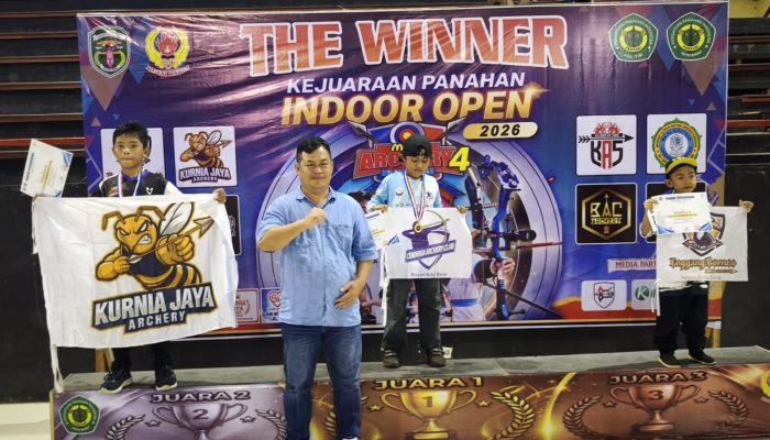 Kejuaraan Panahan Indoor Series 4 ditutup, Atlet Kubar Diminta Fokus Menuju Porprov