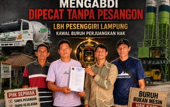Buruh Berpuluh Tahun Mengabdi Dipecat Tanpa Pesangon, Minta Bantu Lembaga Hukum Perjuangkan Hak