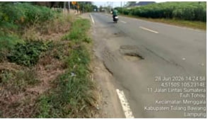 MTM Soroti Proyek Preservasi Jalan Rp29,8 Miliar di Tulang Bawang, BPJN Sebut Pekerjaan Masih Berproses
