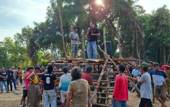 Puncak Kuangkay di Kampung Karangan, PDA Kutai Barat Minta Generasi Muda Jaga Tradisi