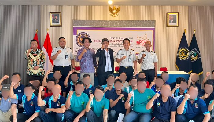 Lapas Narkotika Tanjungpinang Beri Penyuluhan Hukum kepada 48 Warga Binaan