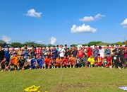 Seleksi Tim Sepak Bola Porprov Kubar Masuk Tahap Akhir, 45 Pemain Berebut Tempat di Skuad Inti