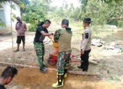 TMMD Ke-129 Kodim 0315/Tanjungpinang Bangun Sumur Bor untuk Atasi Krisis Air Bersih di Desa Lancang Kuning