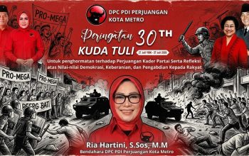 Peringati Tragedi Kudatuli, Ria Hartini: Jaga Demokrasi