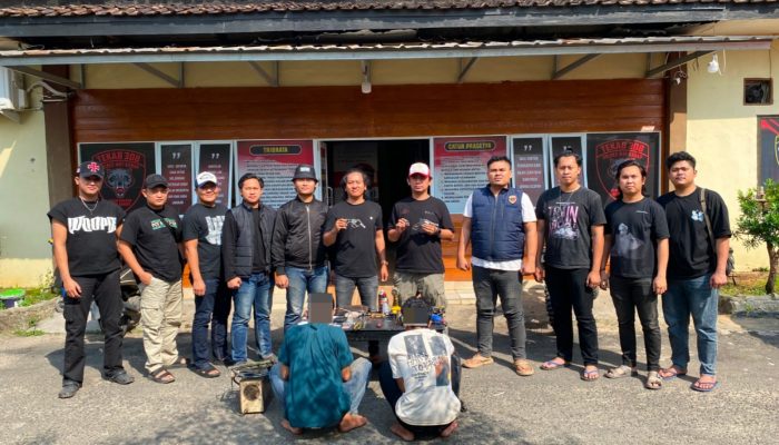 Polres Way Kanan Bekuk Diduga TSK Miliki Senjata Api Ilegal Rakitan dan Narkotika
