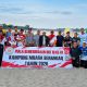Tim Voli Pantai Putra Mahakam Bisnis Bersaudara Juara Piala HUT ke-81 RI di Muara Benangaq Kubar