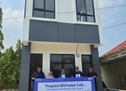 BRI Kanca Tanjung Karang Serahkan Bantuan Pembangunan PAUD Mahaputra Global di Desa Candimas