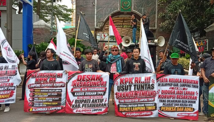 Kepung Kejagung RI, ALAM BAKA Desak Tetapkan Tersangka Kasus Mafia Tanah dan Korupsi di Lampung