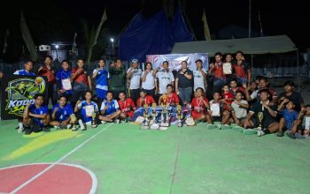 Kompi Brimob Melak Gelar Turnamen Takraw Meriahkan HUT RI ke-81