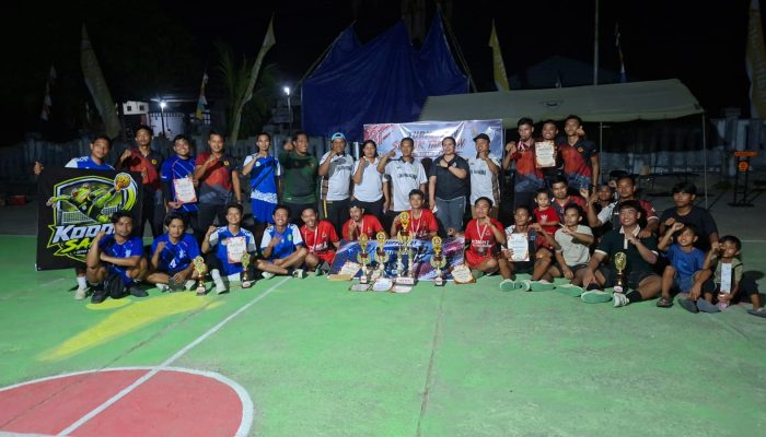 Kompi Brimob Melak Gelar Turnamen Takraw Meriahkan HUT RI ke-81