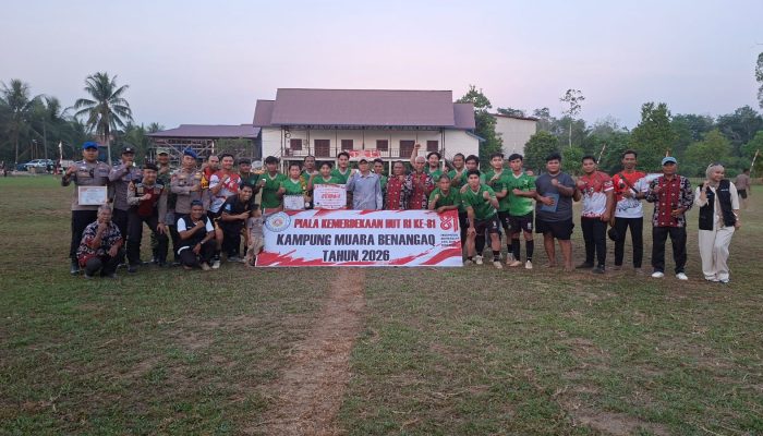 Piala Kemerdekaan HUT RI ke-81 Muara Benangaq Sukses, Event Oktober Disiapkan Lebih Besar