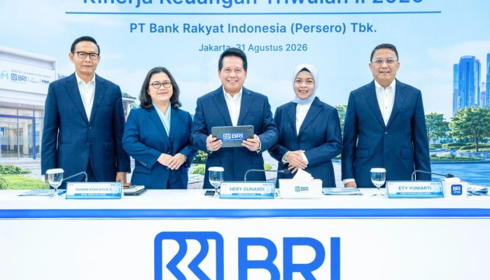 Konsisten Jadi Penggerak Ekonomi Kerakyatan, BRI Bukukan Laba Rp31,2 Triliun pada Triwulan II 2026