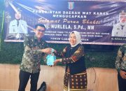Asisten II Dr. Arie Anthony Hadiri Purna Bakti Camat Pakuan Ratu di Sumatera Selatan