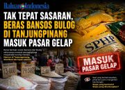 Tak Tepat Sasaran, Beras Bansos Bulog di Tanjungpinang Masuk Pasar Gelap