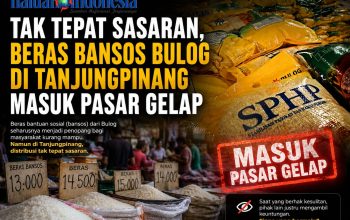 Tak Tepat Sasaran, Beras Bansos Bulog di Tanjungpinang Masuk Pasar Gelap