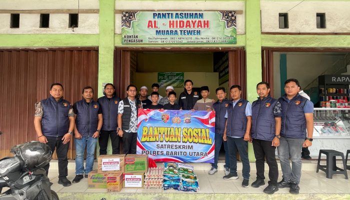 Wujud Kepedulian, Polres Barito Utara Salurkan Bantuan Sosial ke Panti Asuhan Al-Hidayah