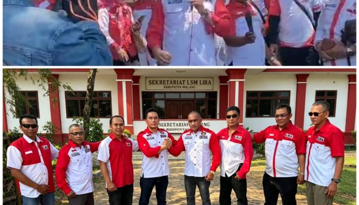 Aksi Damai LSM LIRA Malang Raya Berjalan Lancar, Sri Agus Mahendra Apresiasi Aparat