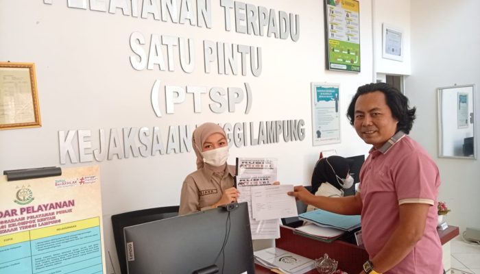 Kegiatan di RSUD Bob Bazar Lampung Selatan di Laporkan LSM RUBIK-GEMBOK ke Kejati Lampung