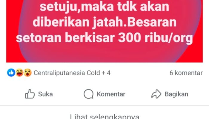 Dugaan Pungli di Sekretariat Daerah Tanjungpinang Mencuat, Staf Disebut Diminta Setoran Rp300 Ribu