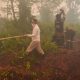 Gubernur Kalteng Turun Langsung Bersama Tim Karhutla Kobar, Kabut Asap Membahayakan