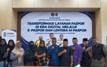 Imigrasi Halmahera Utara Sosialisasikan Inovasi LENTERA M-PASPOR Di Halmahera Tengah