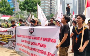 Alambaka Geruduk Kemendikdasmen, Dugaan Setoran Dana Sekolah dan Pengondisian Proyek Disorot